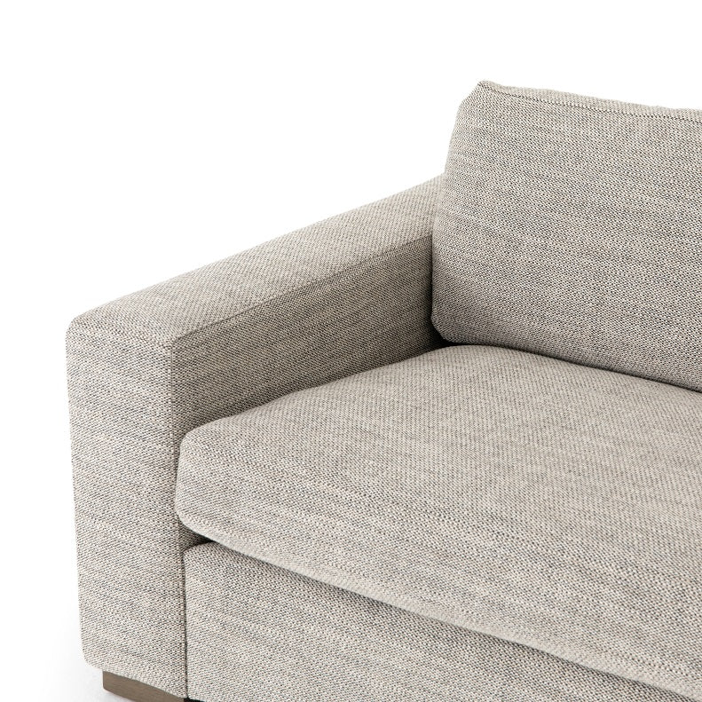 Manassas 138" Bench Seat Sectional - Quick Sand - Classic Carolina Home