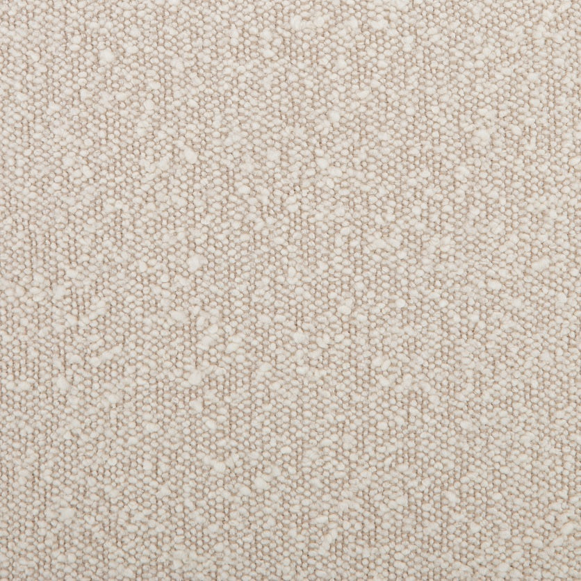 Johnna 36" Ottoman - Cream Boucle - Classic Carolina Home