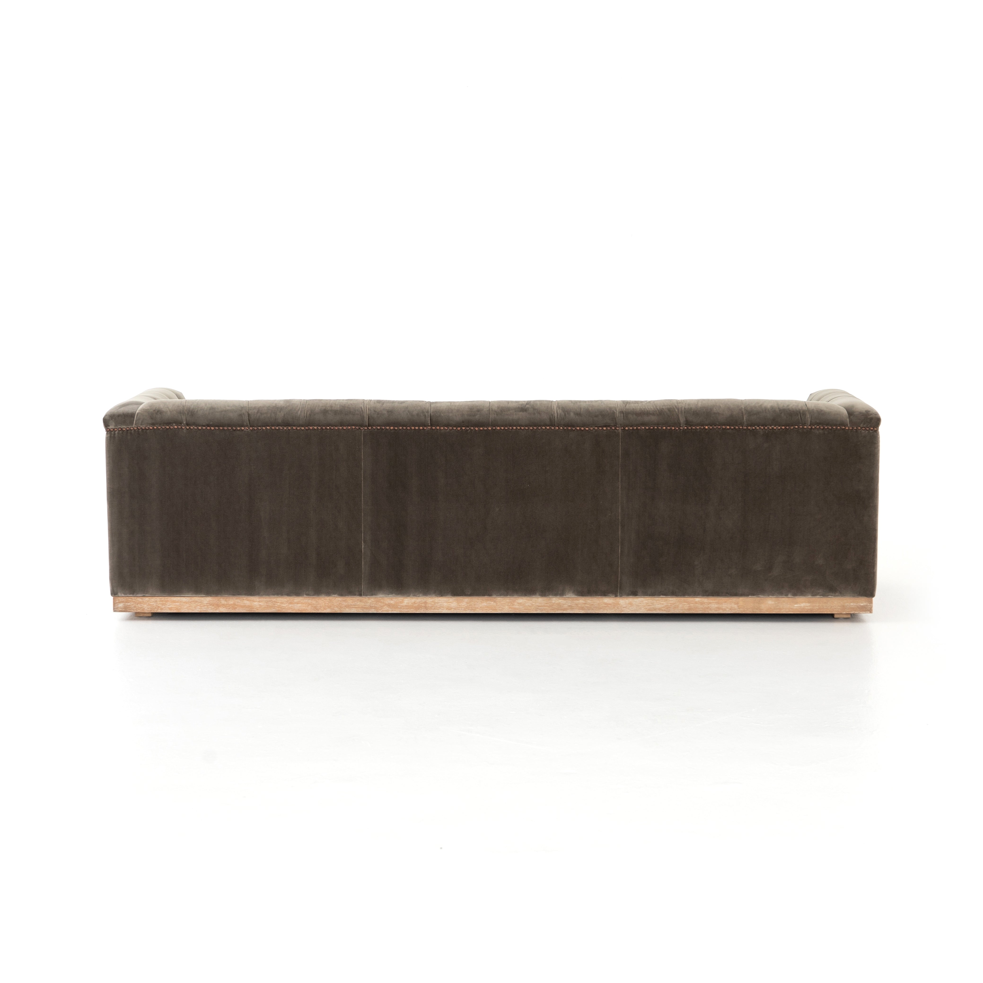 Maxine 95" Tufted Bench Seat Sofa - Birch - Classic Carolina Home