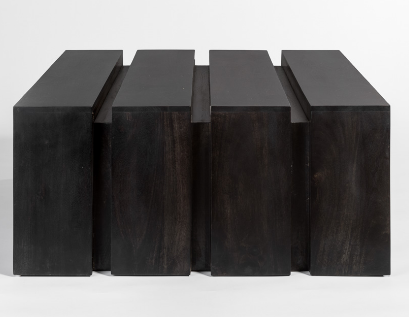 Caden 54" Coffee Table - Ebony - Classic Carolina Home