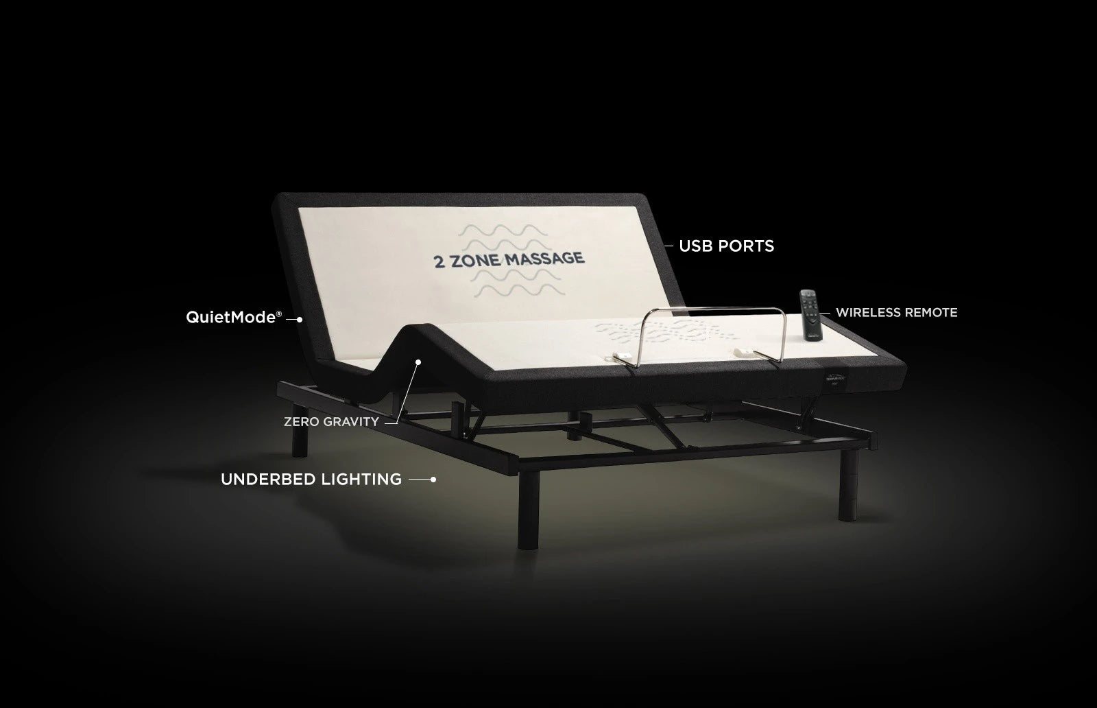 TEMPUR-PEDIC Ergo 2.0 Power Base - Queen