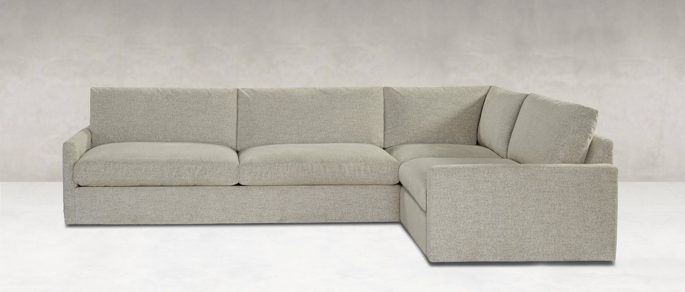 Ethan Quick Ship 117" x 89" 5 Trillium Cushion Sectional