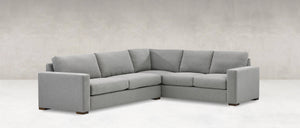 Gretchen Quick Ship 121" x 107" 5 Cushion Wide Track Arm Sectional