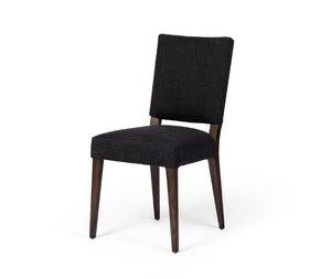Hudson 19" Dining Chair - Midnight Tweed Performance Fabric