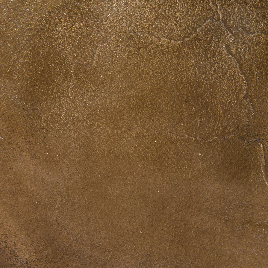 Mitch 18" Accent Table - Raw Brass - Classic Carolina Home