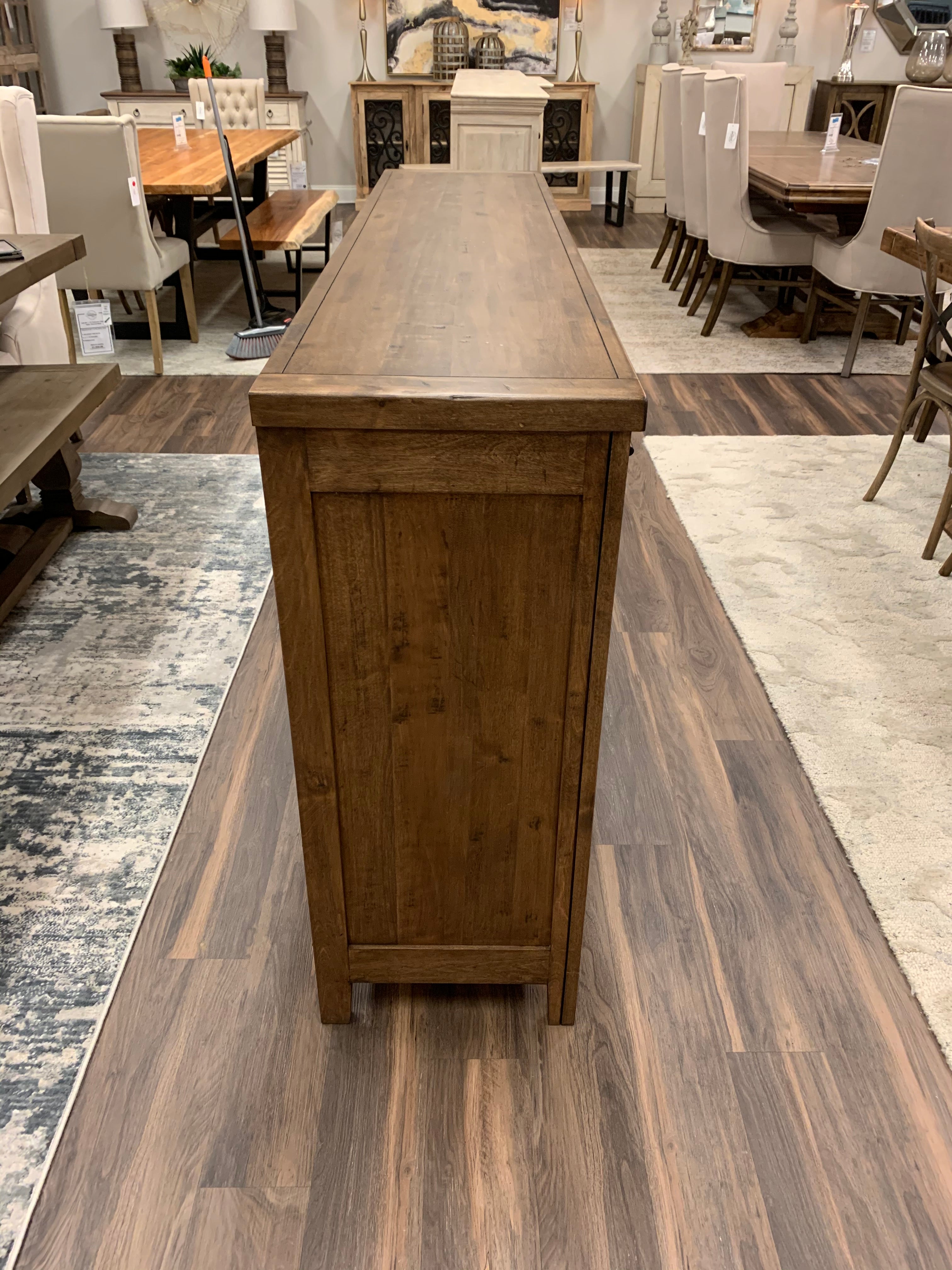 Vail 72" 4 Door 4 Drawer Sideboard - Earth