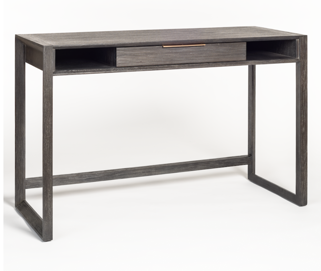 Ryder 49" Writing Desk - Carbon - Classic Carolina Home