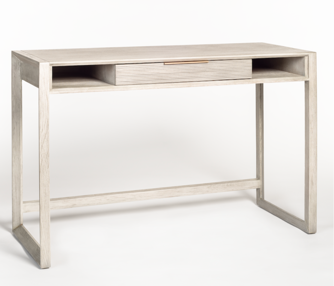 Ryder 49" Writing Desk - Smoke - Classic Carolina Home