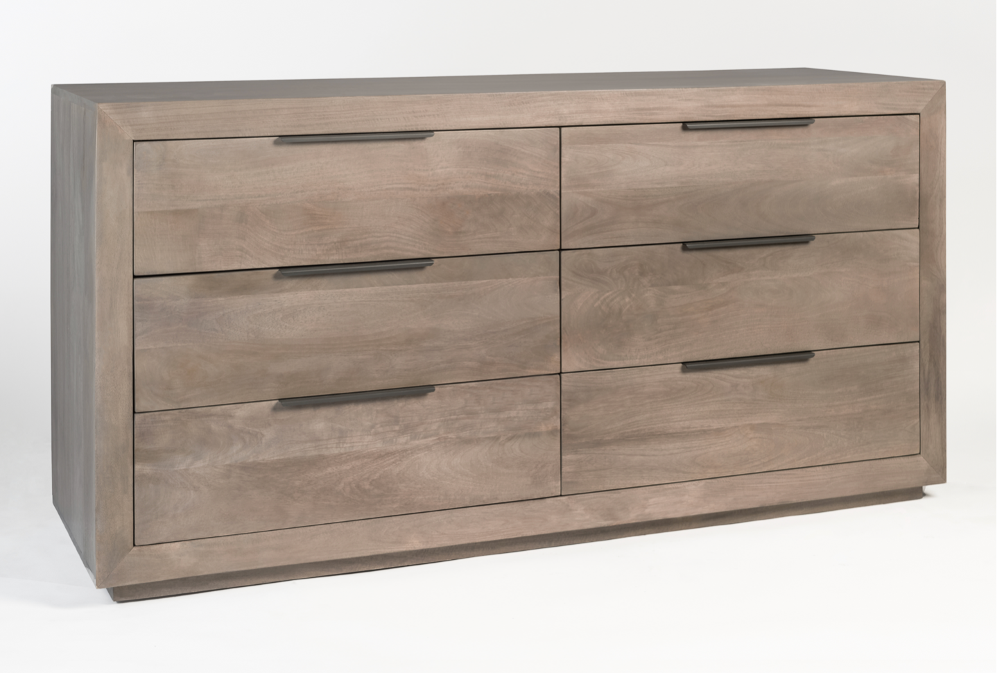 Hampton 72" Six Drawer Dresser - Ash - Classic Carolina Home