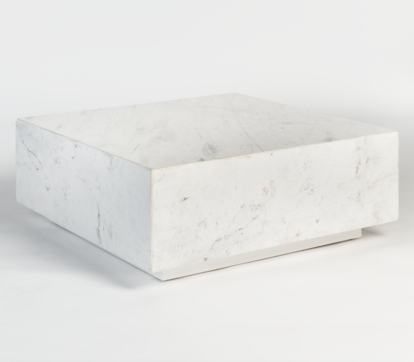 Breckenridge 40" Marble Coffee Table - Classic Carolina Home