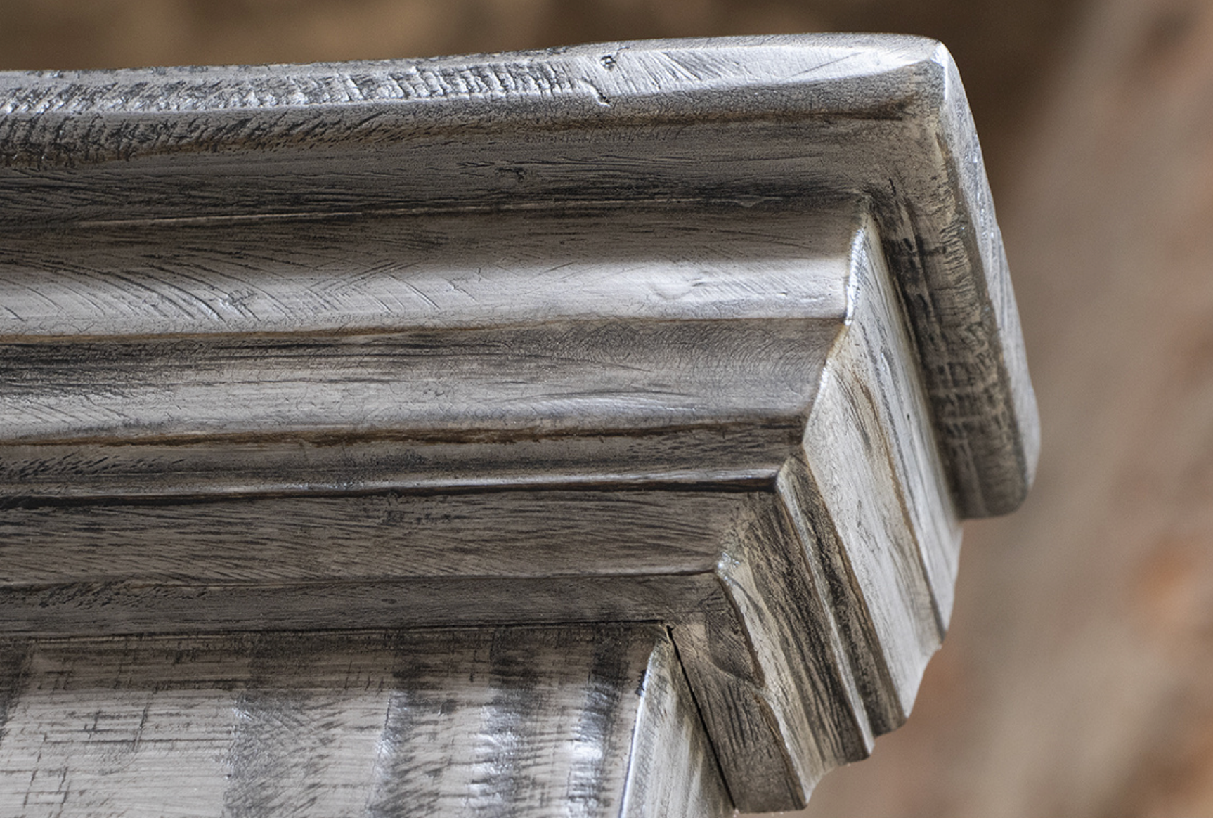 Cabo King Panel Bed - Weathered Gray - Classic Carolina Home