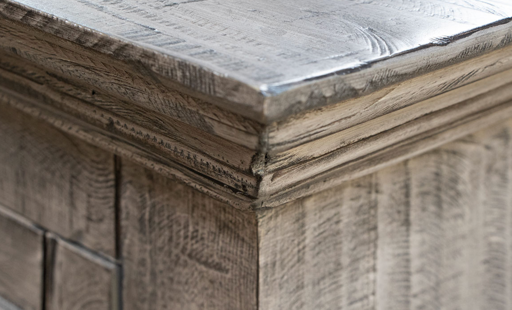 Cabo 37" 5 Drawer Chest - Weathered Gray - Classic Carolina Home