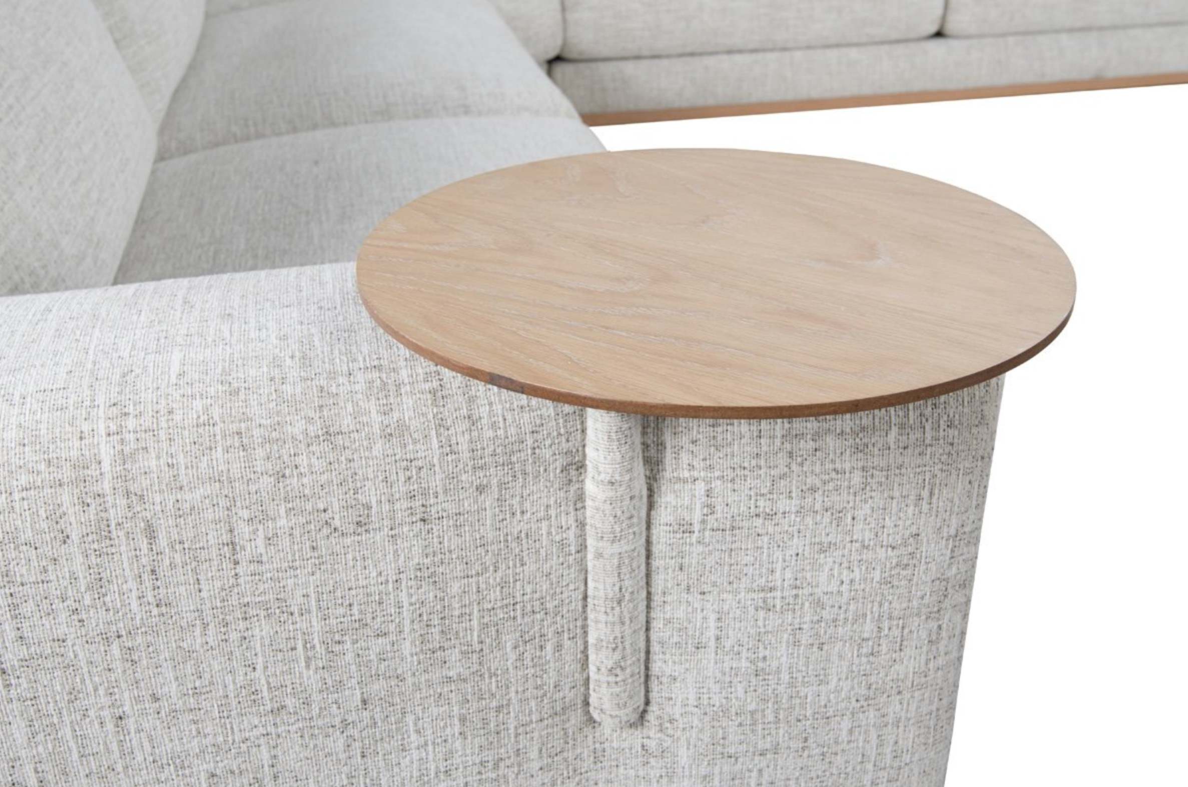 Raymond 133" 5 Cushion Sectional - Sand - Classic Carolina Home