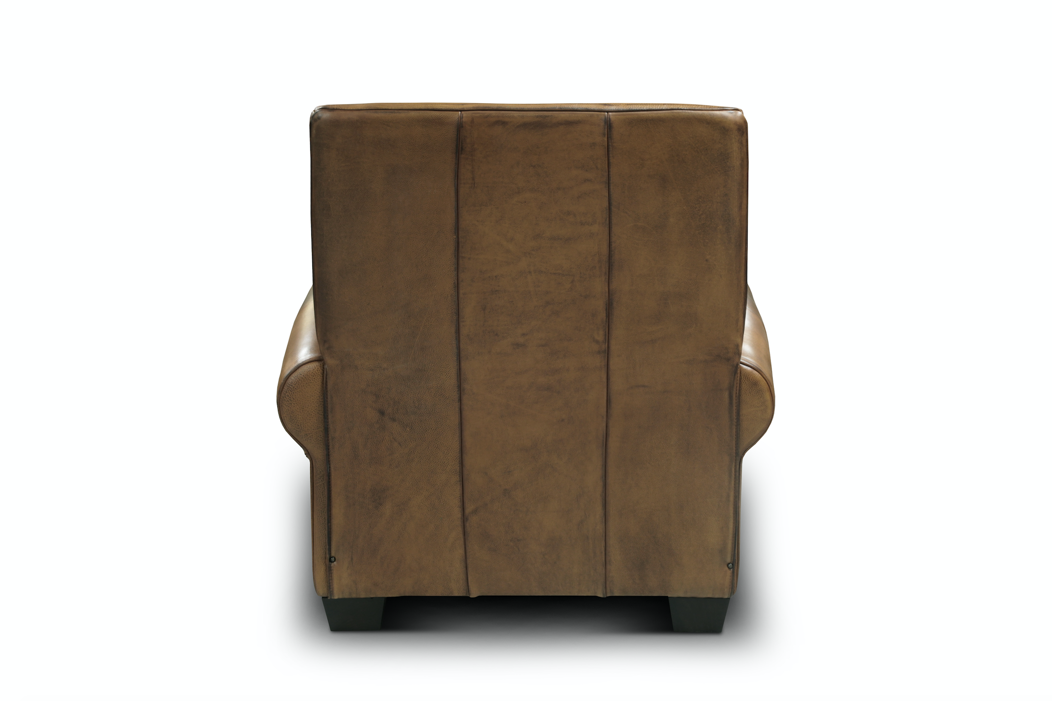 Wallace 42" Top Grain Leather Reclining Chair - Diva Oak - Classic Carolina Home