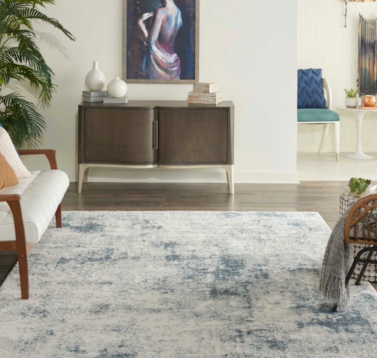 Relic Area Rug - Blue Multicolor - Classic Carolina Home