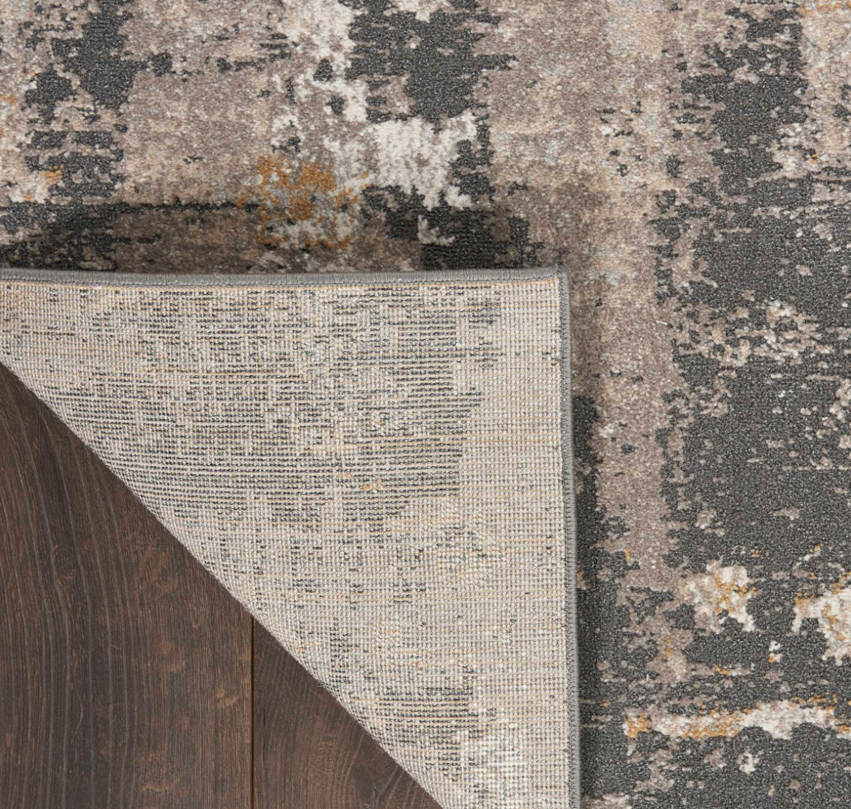 Matrix Area Rug - Cream/Grey