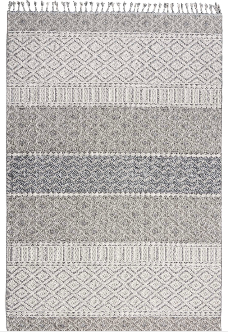 Baxter Area Rug - Ivory/Slate