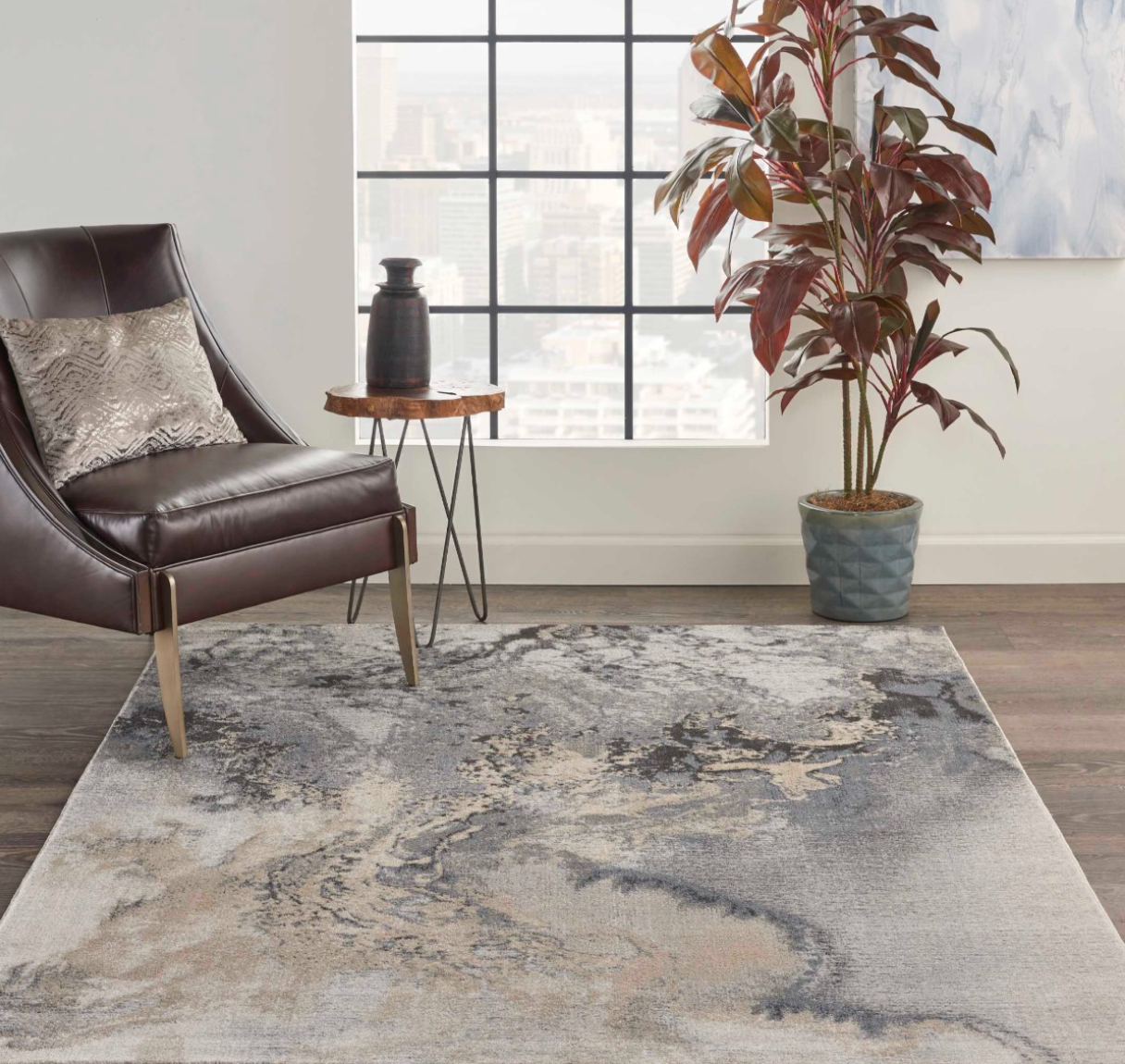 Mossimo Area Rug - Grey
