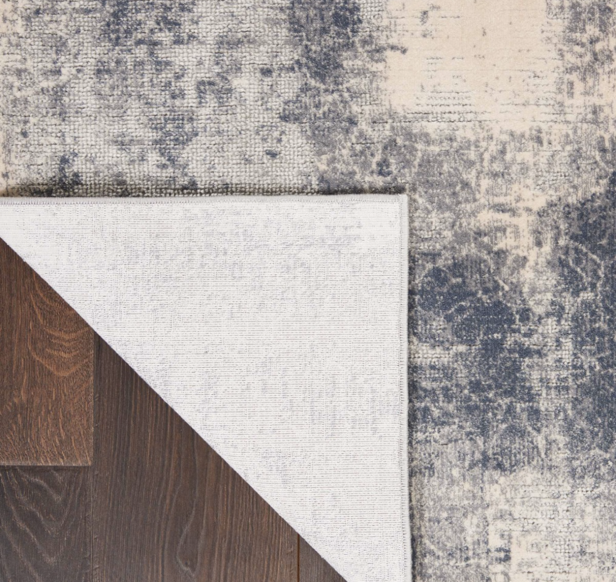 Cumulus Area Rug - Blue/Ivory