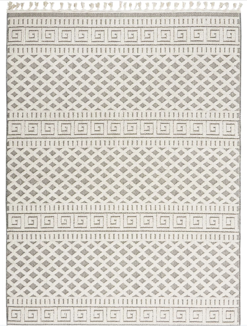 Baxter Area Rug - Ivory/Grey