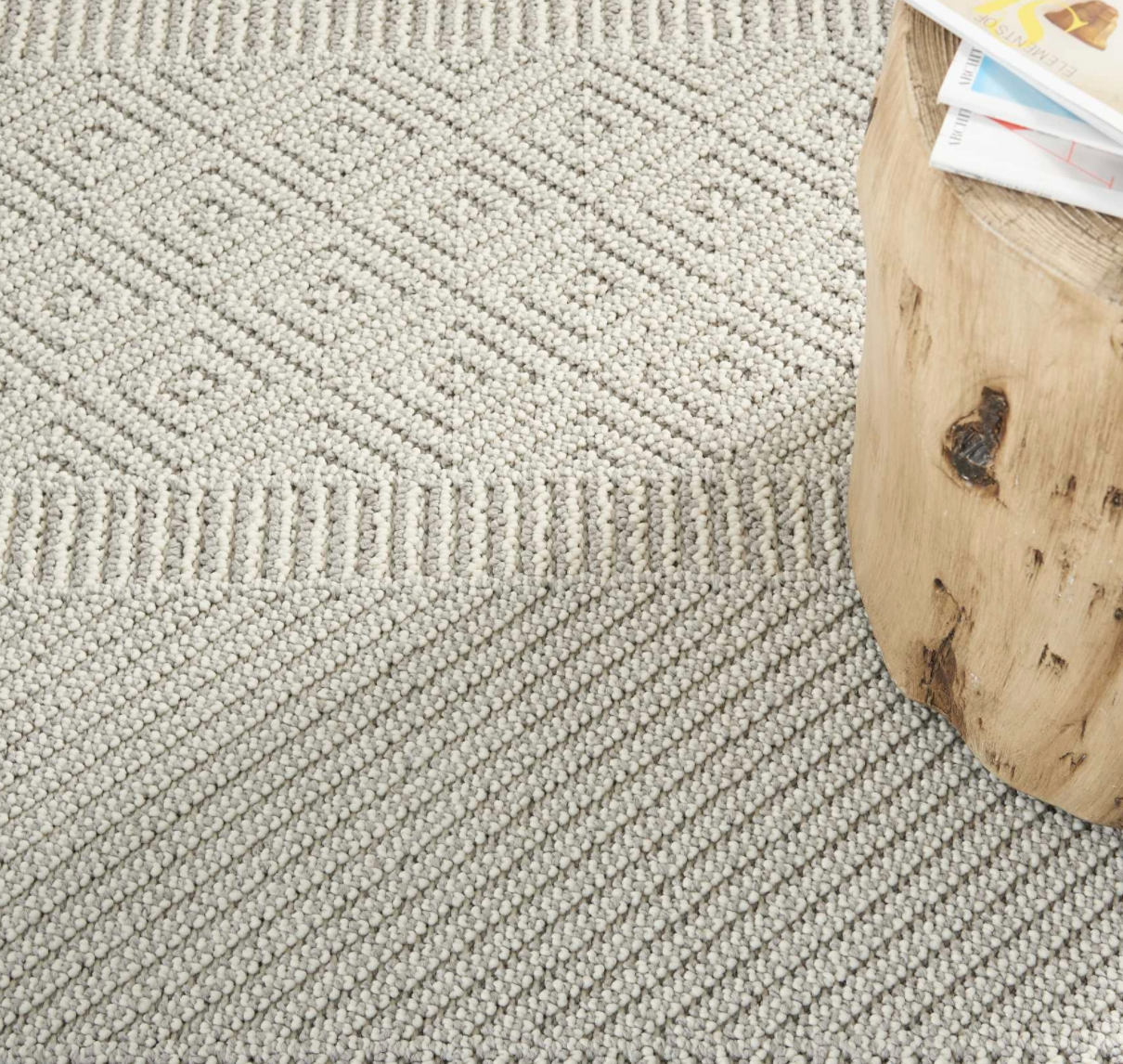 Baxter Area Rug - Grey/Ivory
