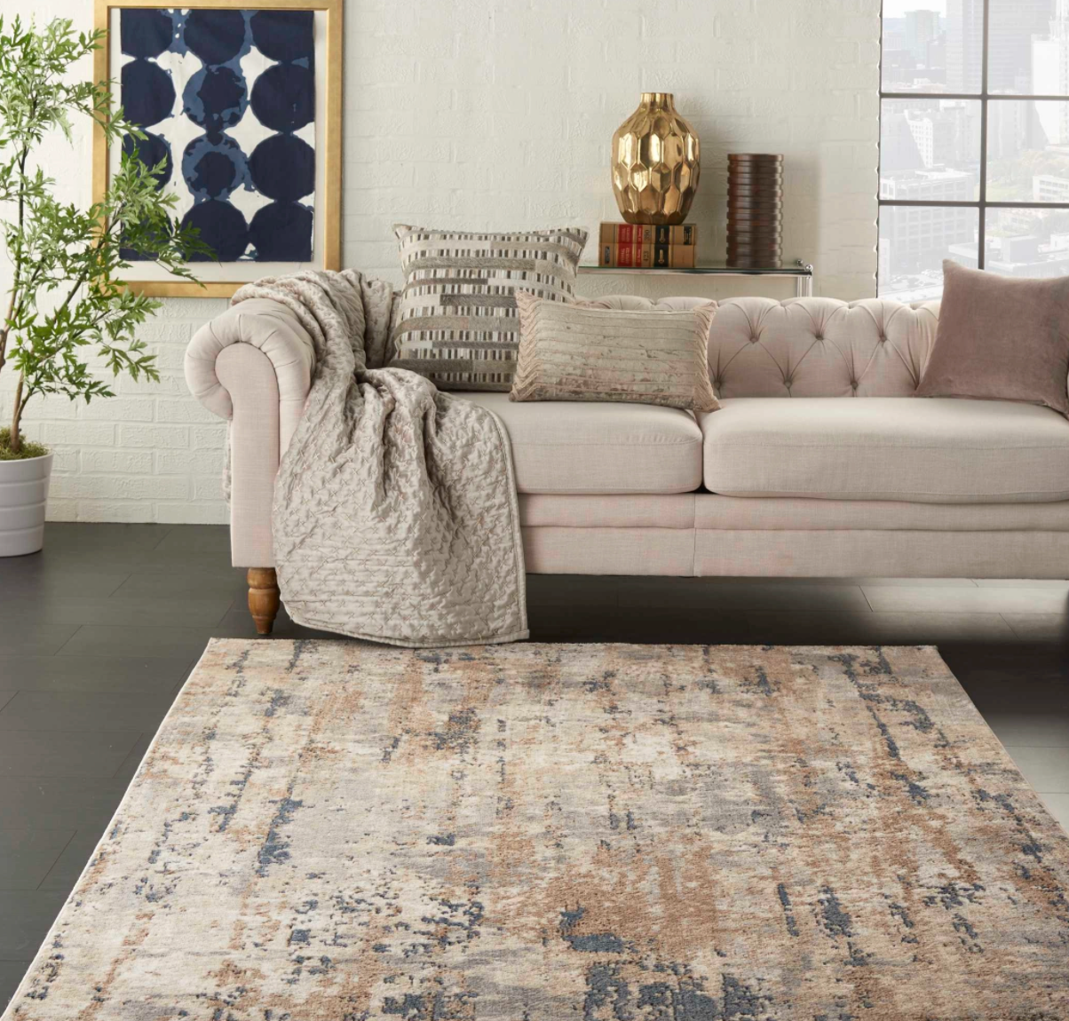 Quartz Area Rug - Greige