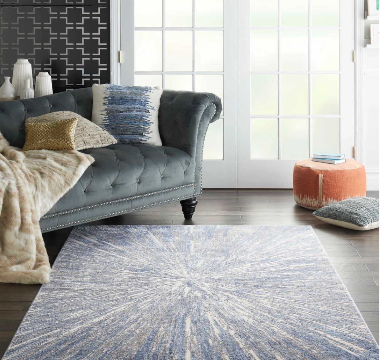 Edenton Area Rug - Blue/Grey