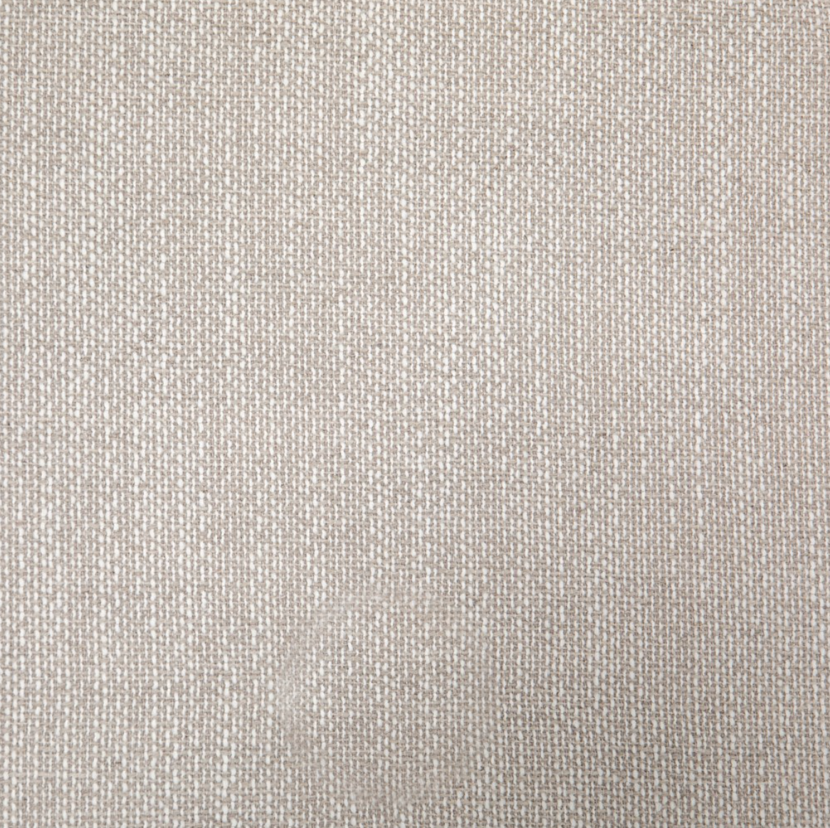 Harris 39" Round Cocktail Ottoman - Performance Wheat + Iron