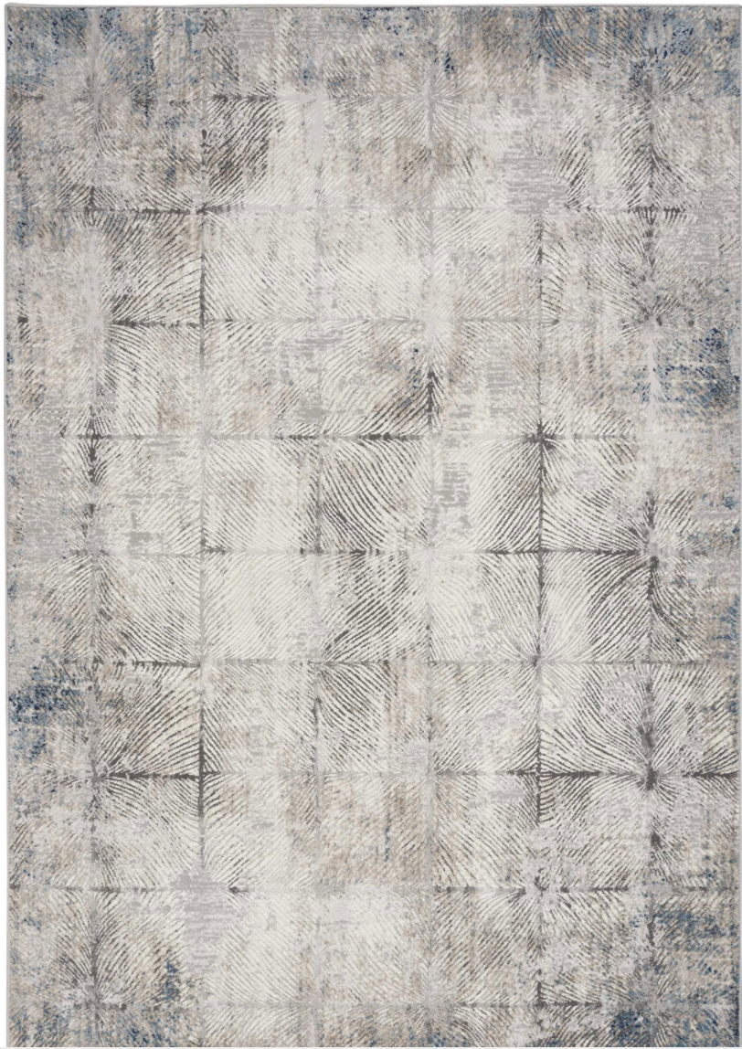 Eternity Area Rug - Ivory/Grey