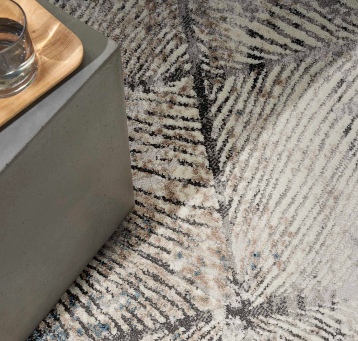 Eternity Area Rug - Ivory/Grey