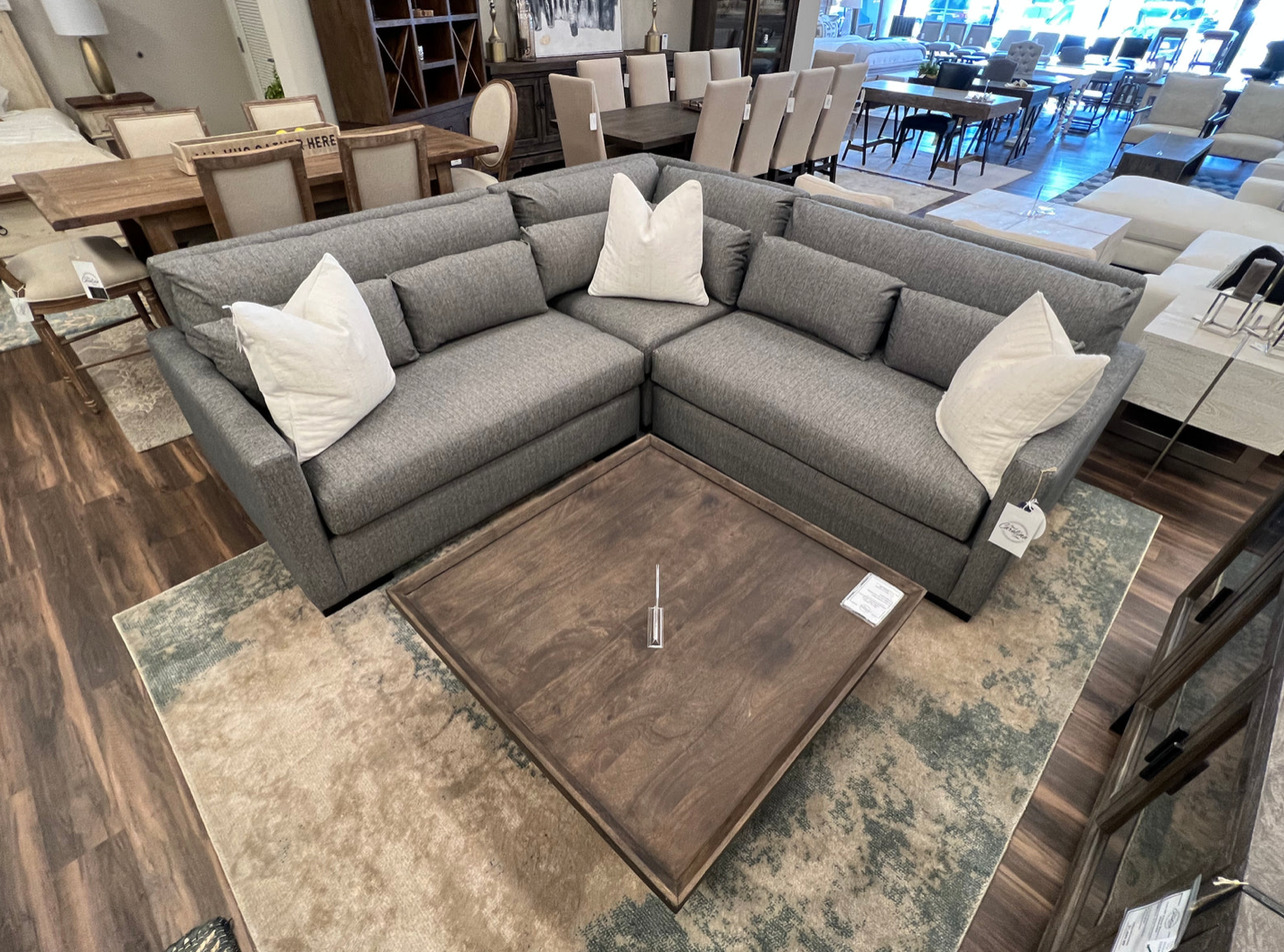 Express Ship Performance Fabric 3121-K - Crypton Pepper