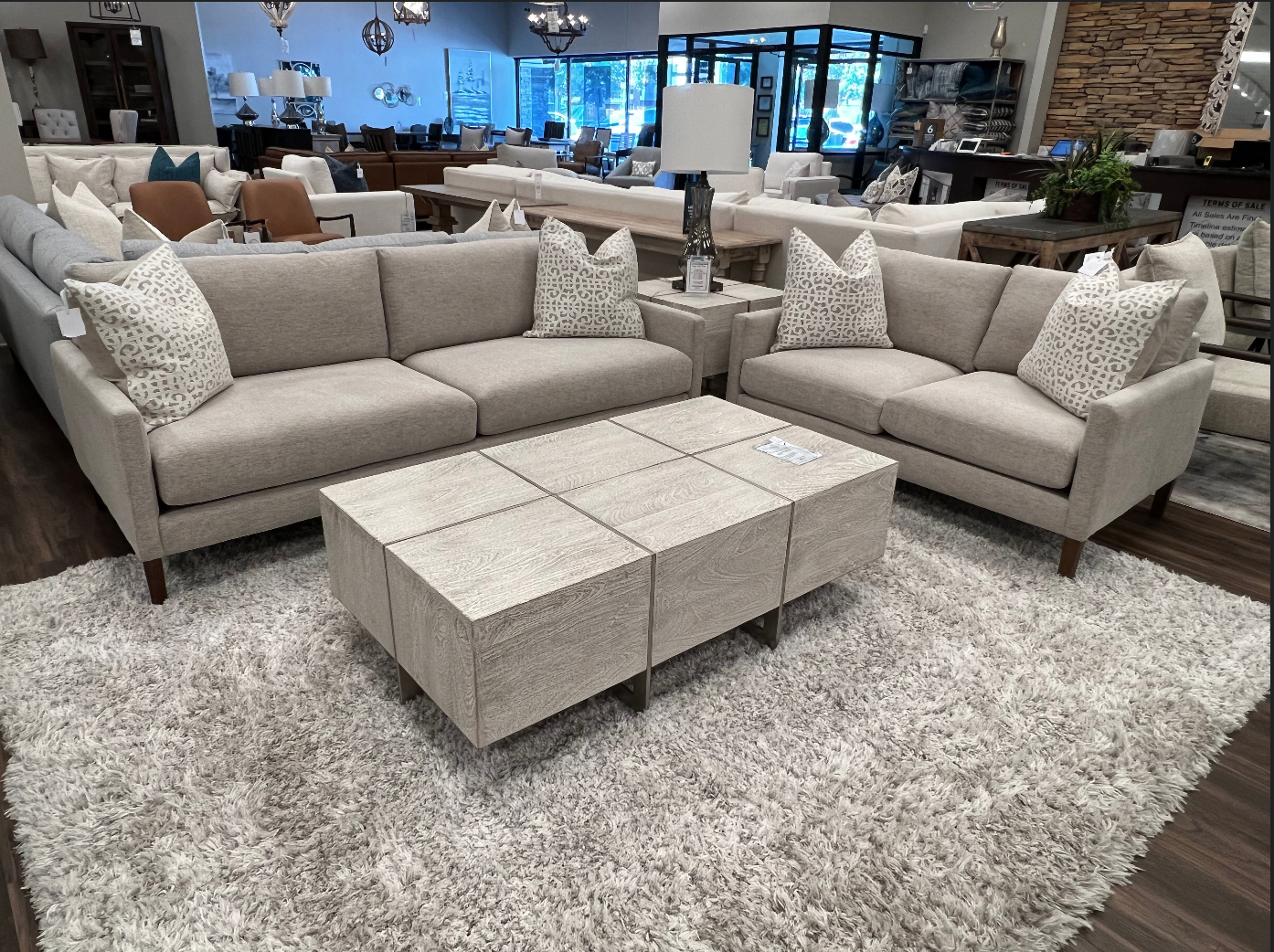 Express Ship Performance Fabric 3420-E - Textured Greige