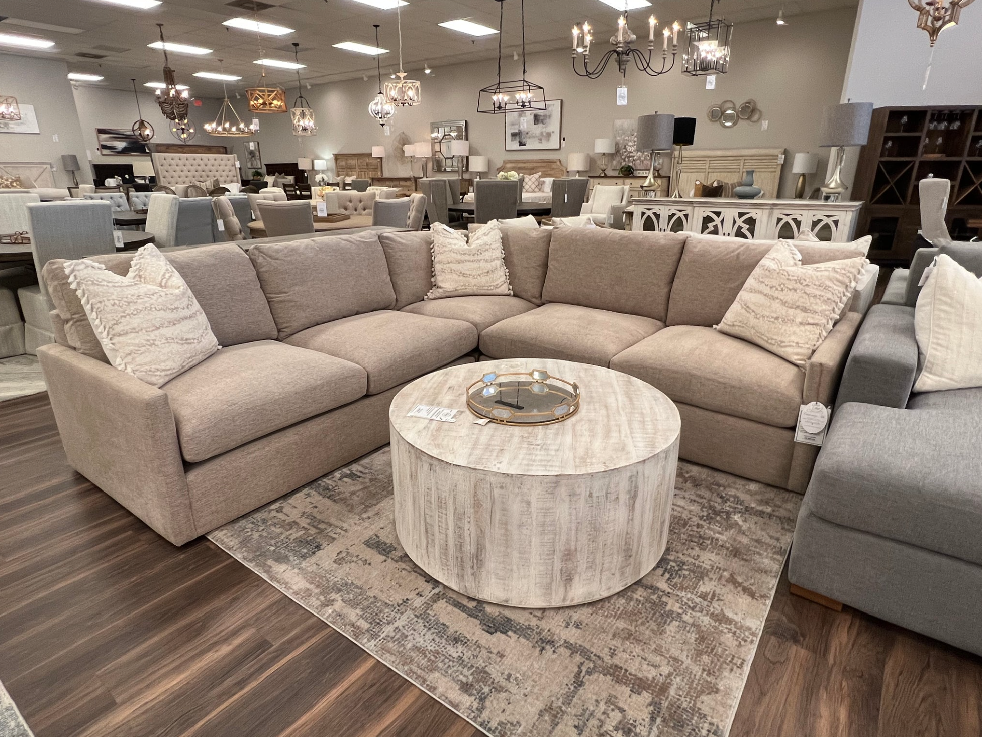 Express Ship Performance Fabric 3423-E - Textured Oatmeal