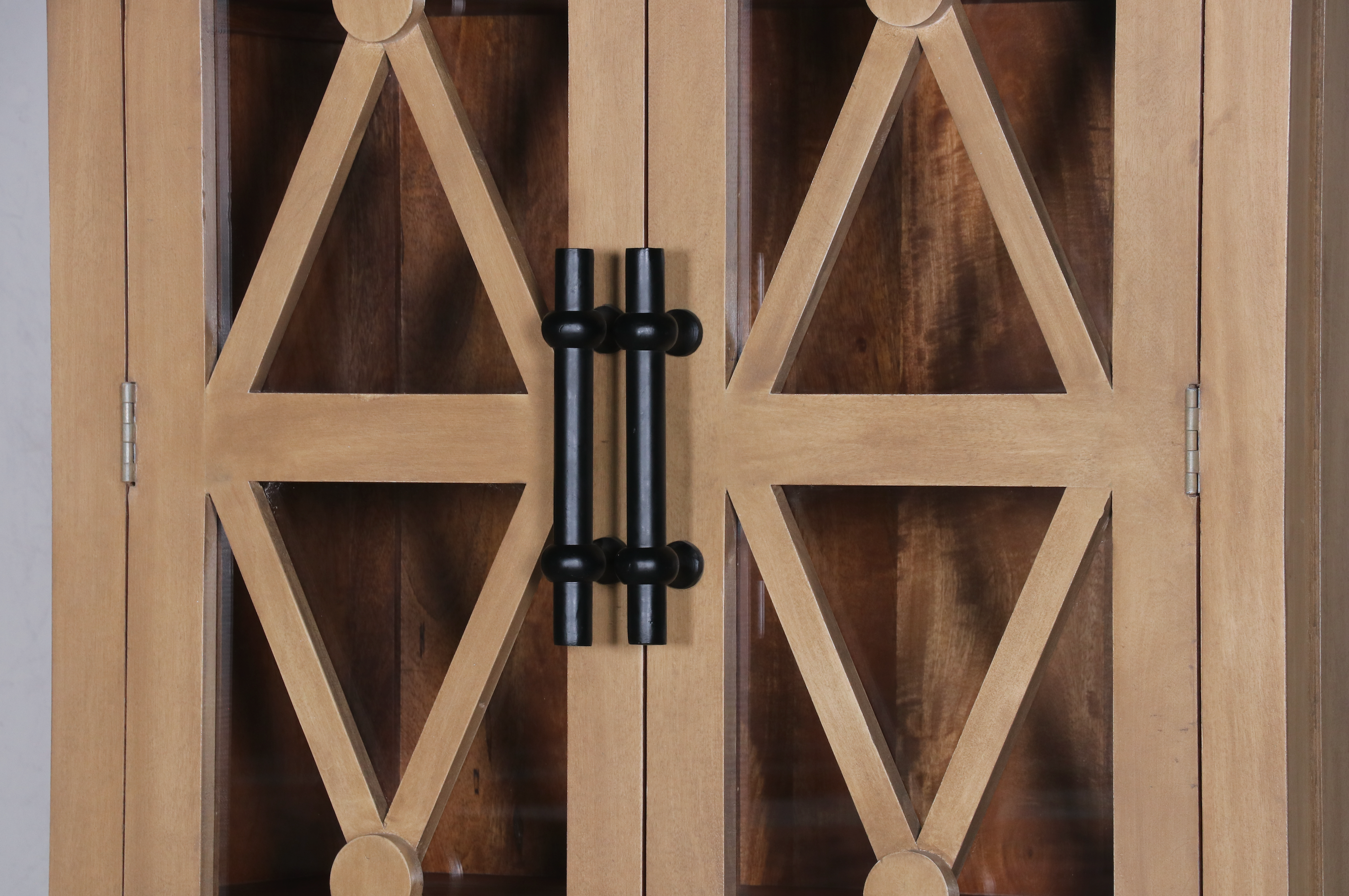 Lexi 39" 4 Door Cabinet - Beachwood