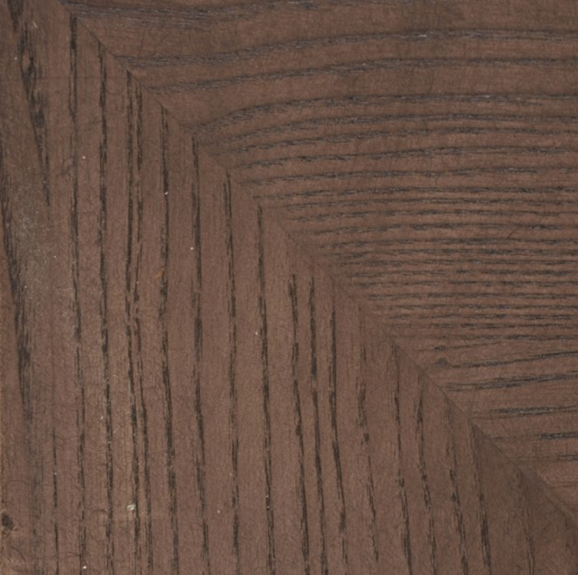 Hampton 50" Top Grain Leather Cocktail Ottoman - Heirloom Black