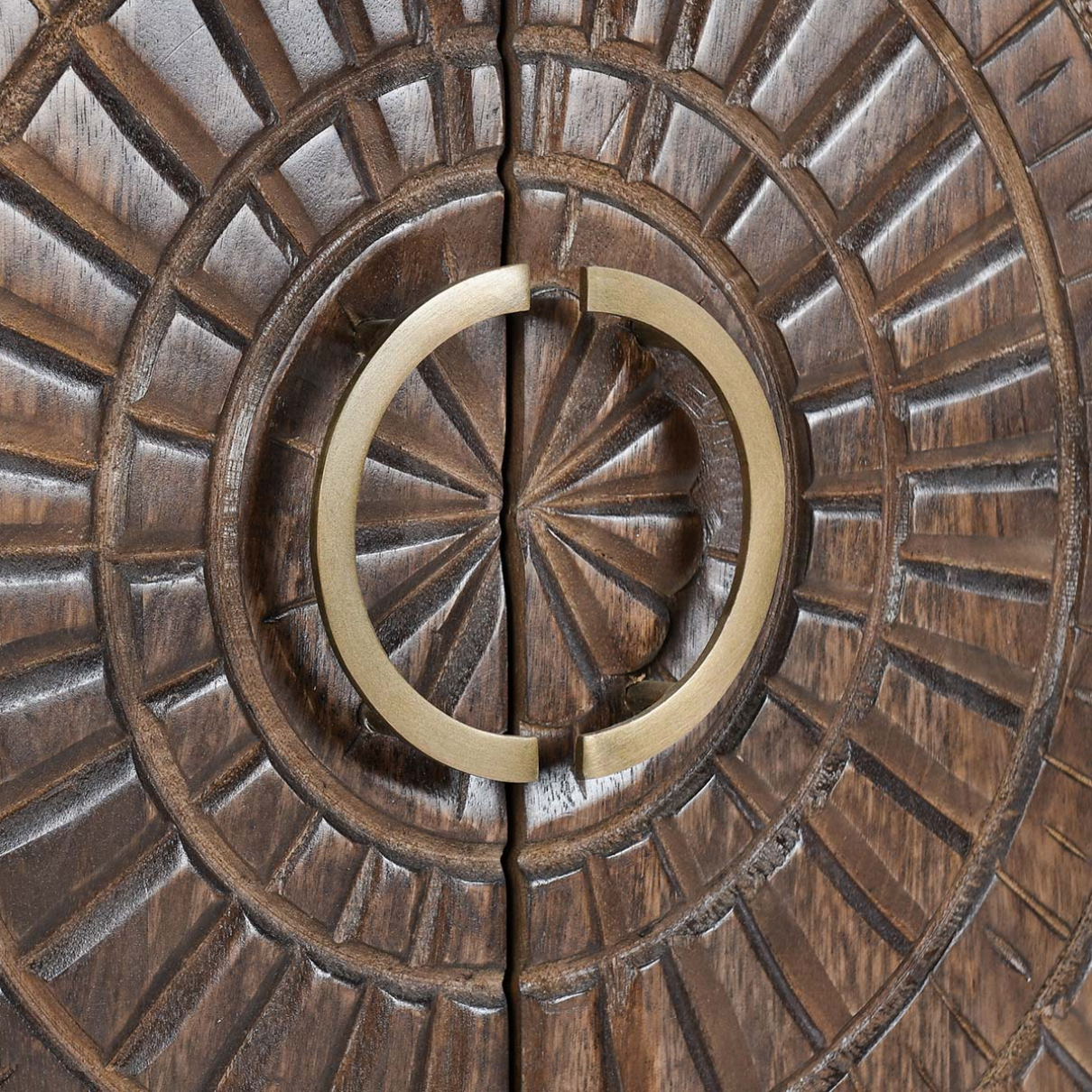 Viviani 36" 2 Door Bar Cabinet - Cocoa