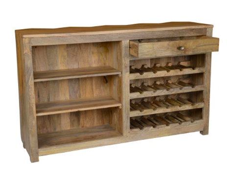 Piotr 68" Bar Cabinet - Classic Carolina Home