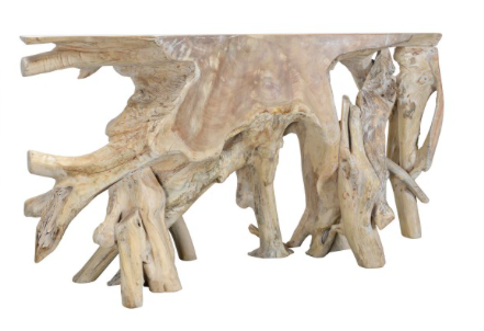 Randa 60" Cypress Root Console Table - Classic Carolina Home