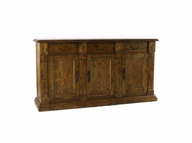 Sicily 84" 3 Door Sideboard - Earth - Classic Carolina Home
