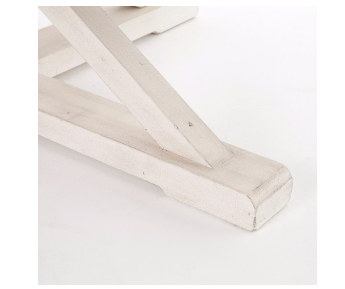 Celeste 63" - 79" Round Extension Dining Table - Driftwood + White - Classic Carolina Home