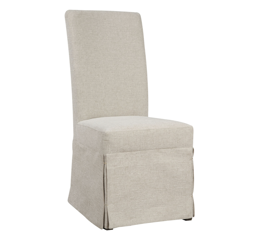 Aimee Parsons Dining Chair - Buff Linen - Classic Carolina Home