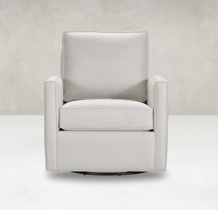 Matthew Quick Ship Customizable 30" Swivel Glider - Classic Carolina Home