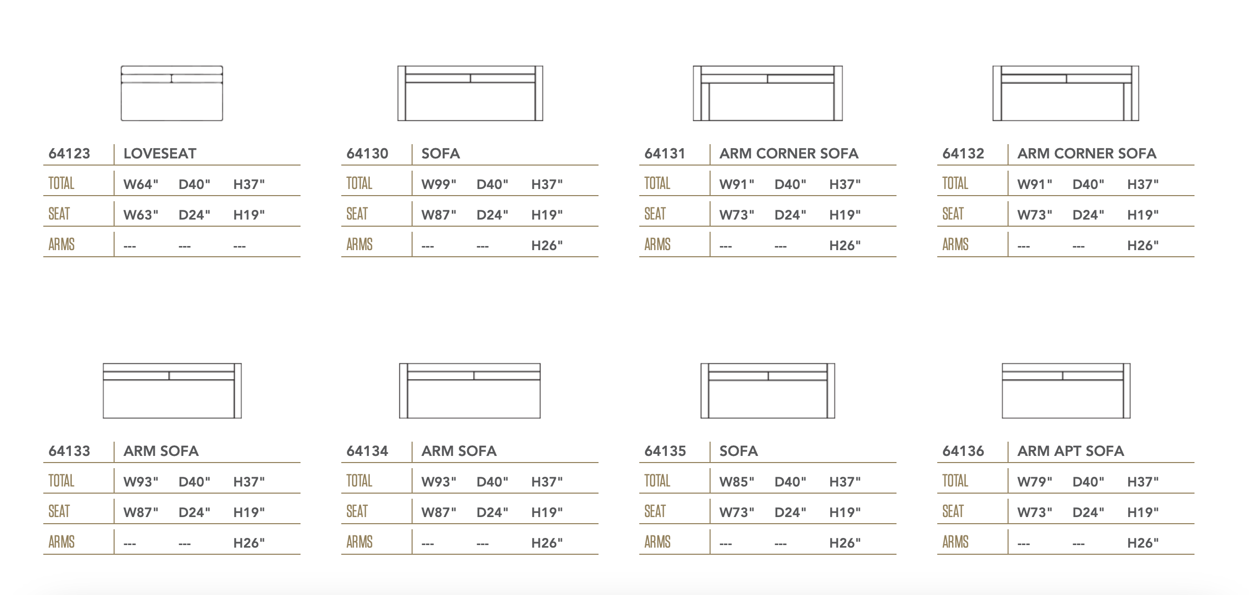 Hannah Express Ship 140" Dual Chaise Sectional