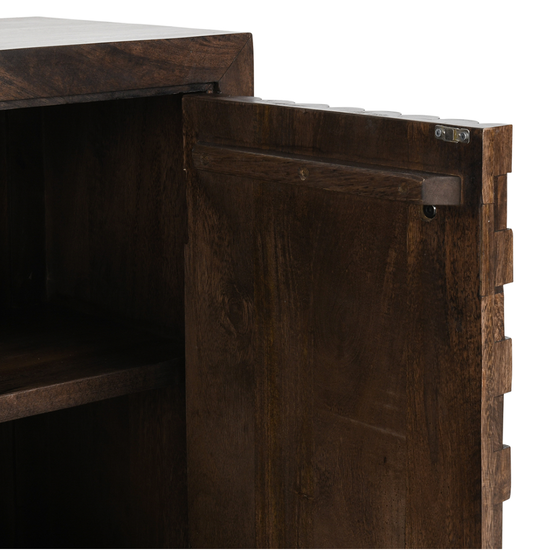 Harden 72" 4 Door Sideboard - Dark Ash