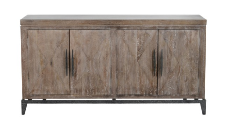 Barnett 69" Wood + Iron Sideboard - Classic Carolina Home