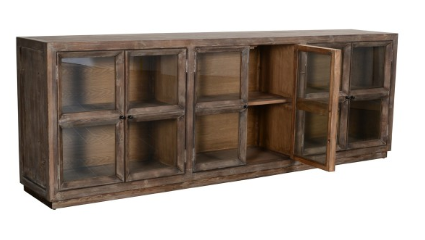 Salem 103" Reclaimed Pine Sideboard - Classic Carolina Home