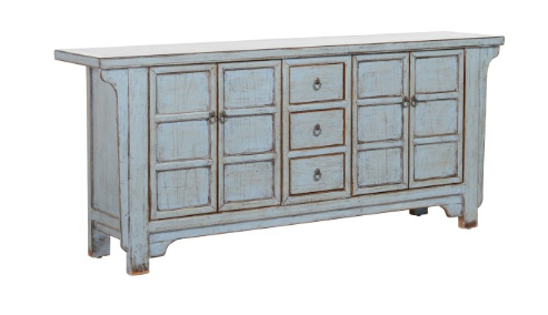 Creyton 77" Reclaimed Pine Sideboard - Classic Carolina Home
