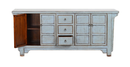 Creyton 77" Reclaimed Pine Sideboard - Classic Carolina Home