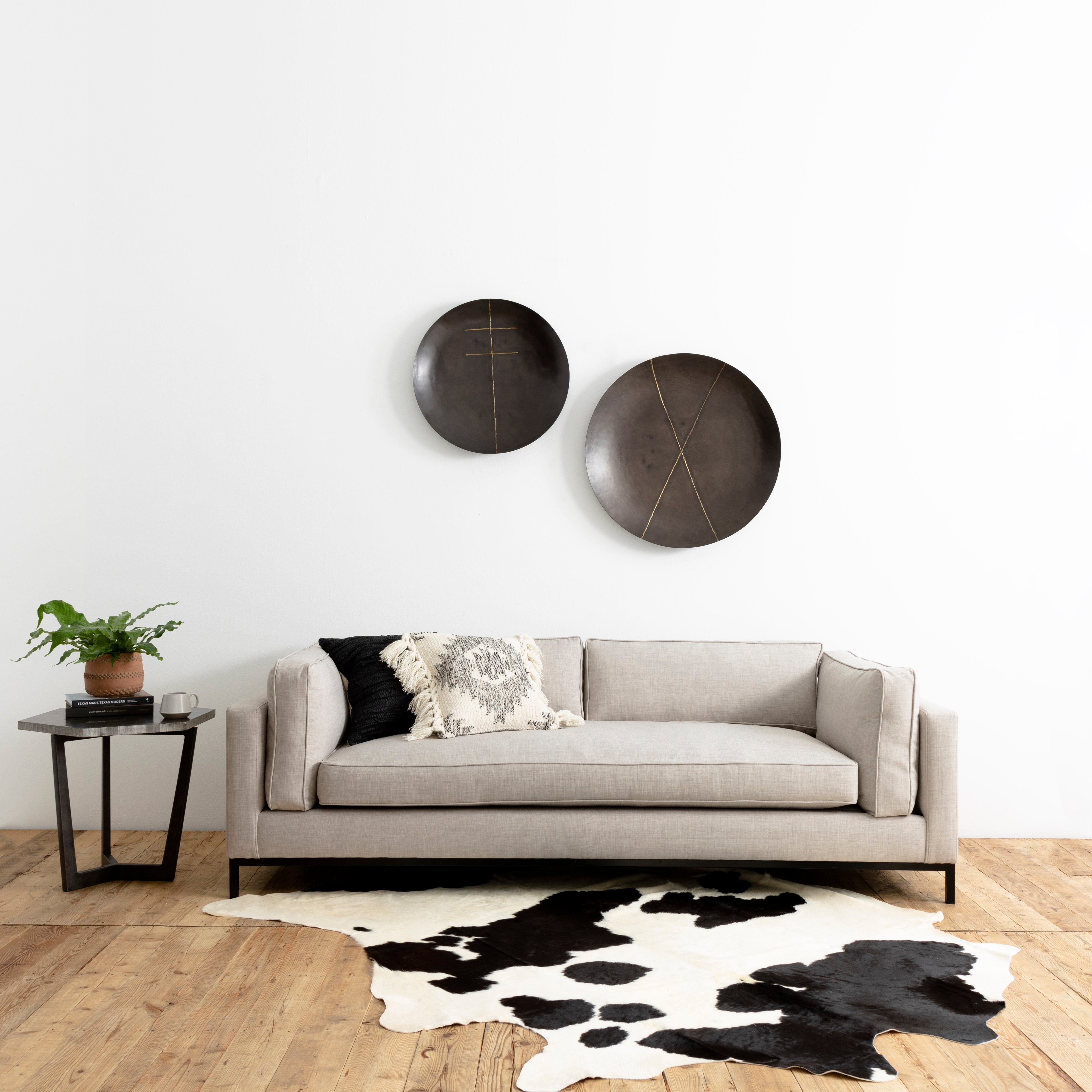 Sylvia 91" Bench Seat Sofa - Sand Mist - Classic Carolina Home