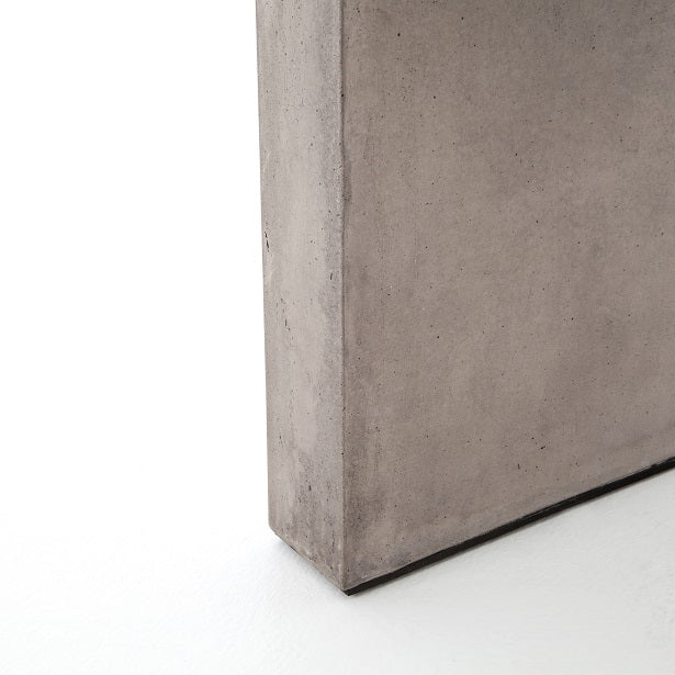 Pimlico 26" Outdoor Concrete Side Table - Grey - Classic Carolina Home